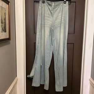 Make an offer! Free People denim, wide flare!